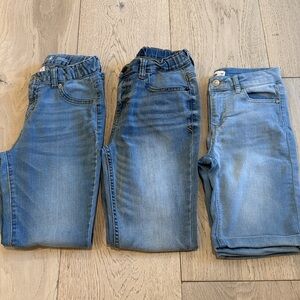 Cat & Jack Girls Size 12 Bundle | 2 Pair of Jeans & 1 Pair of Shorts